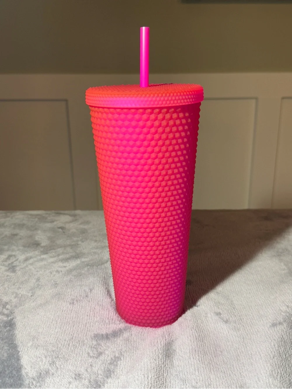 Starbucks Limited Edition Hot Pink Studded Venti aka “Barbie Pink” Tumbler - NWT
